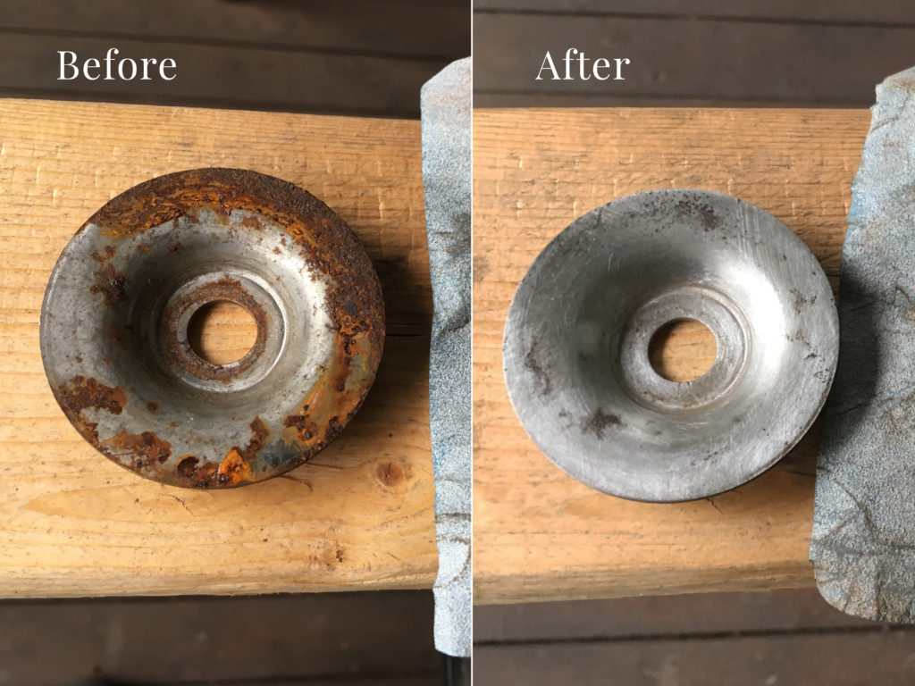 removing rust from metal findings
