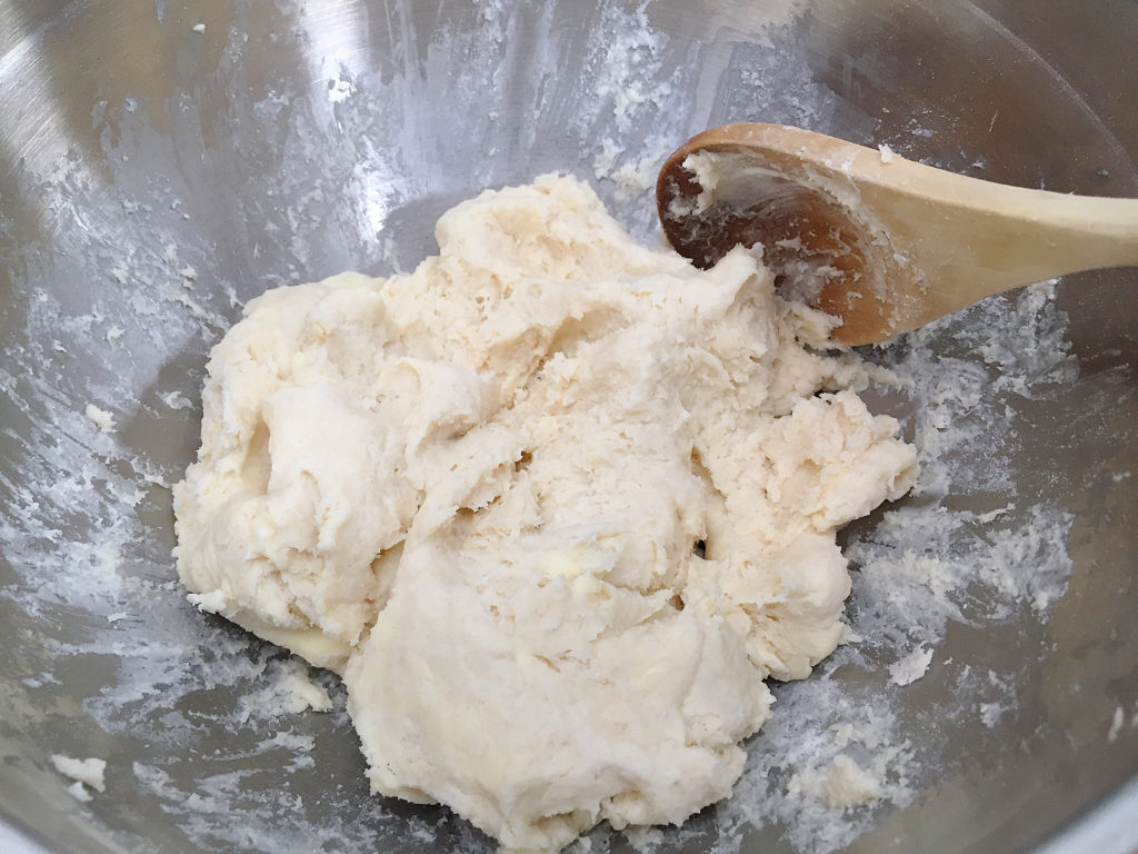 dough for top of apple cobbler