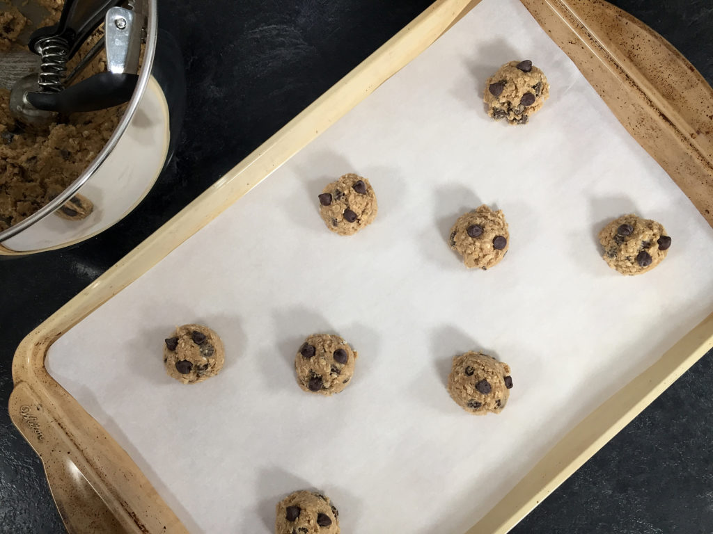 dough ready for oven