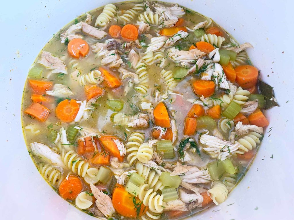 Flu-Fighting Chicken Noodle Soup Recipe