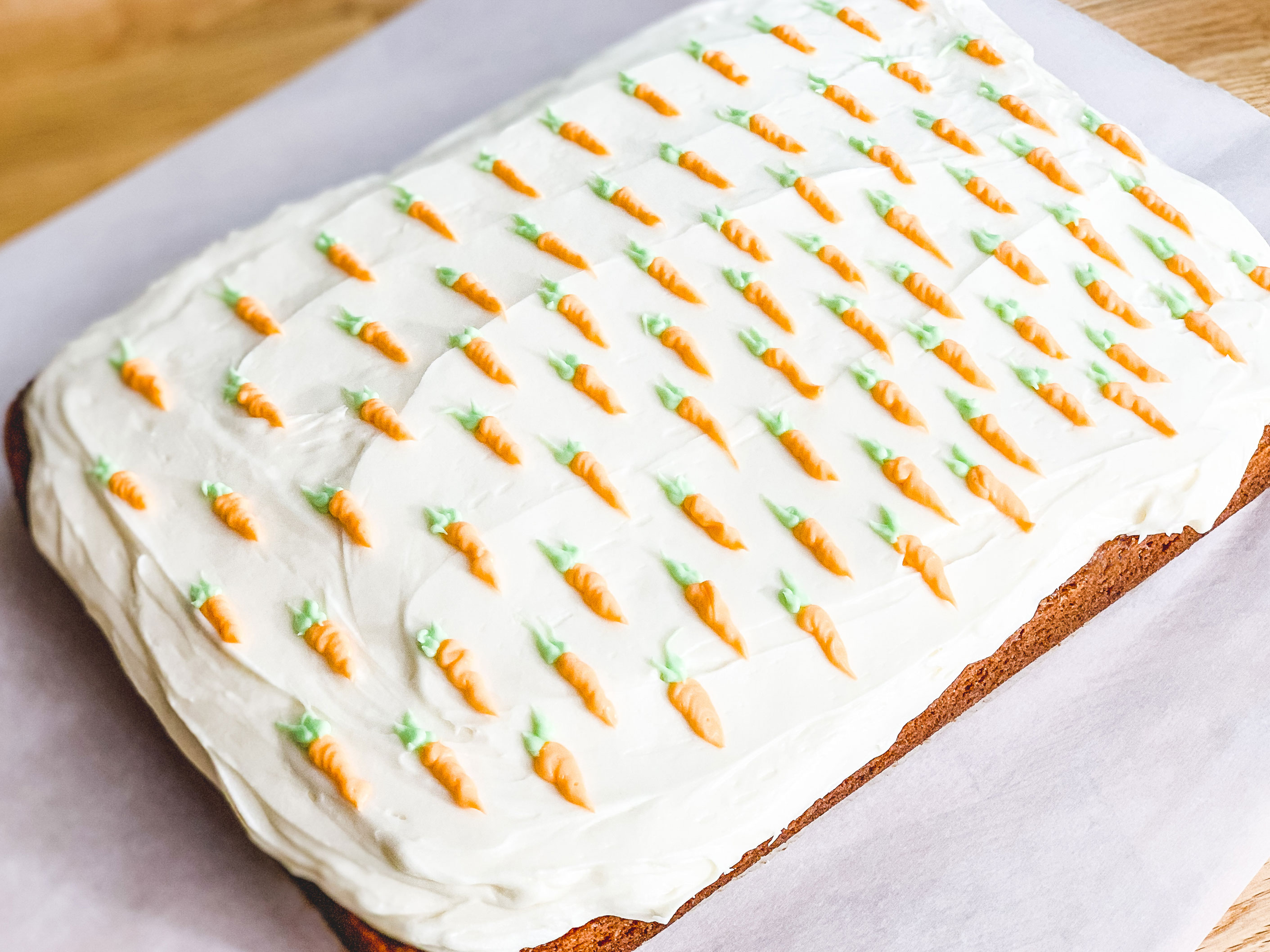 Super Moist Carrot Cake - Little Spoon Farm